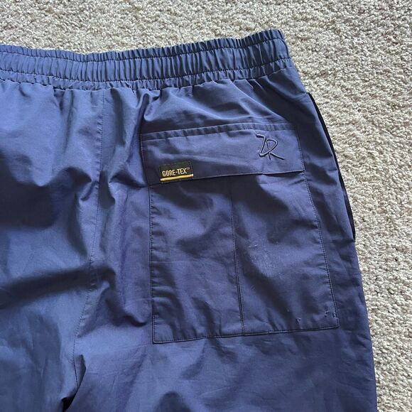 VTG Zero Restriction Gore-Tex Windbreaker Pants Navy Blue Waterproof Mens Sz XL - Picture 3 of 8
